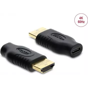 DELOCK USB-C-auf-HDMI-Adapter (DP Alt Mode) 4K 60 Hz mit HDR und HDCP