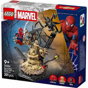 LEGO MARVEL 76334 Epischer Kampf: Spider-Man gegen Sandman