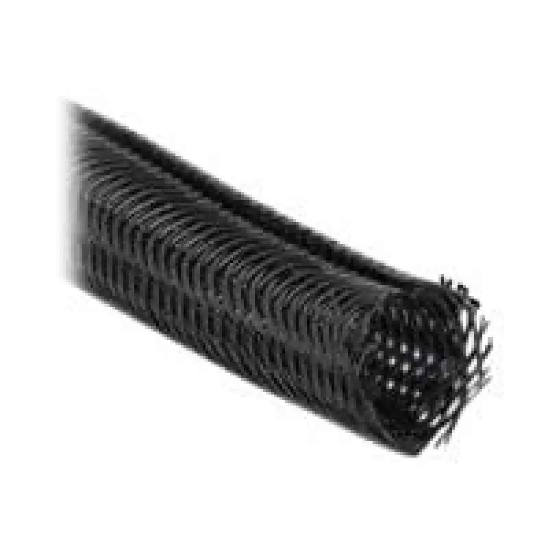 Geflechtschlauch DeLOCK 19046 10 m x 19 mm schwarz