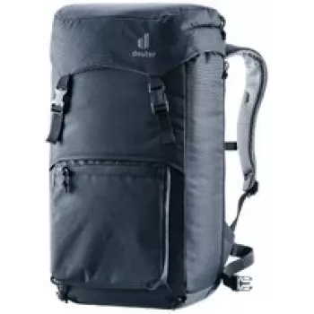 Rucksack DEUTER Walker Deuter 24 — 24 l, schwarz, leichter strapazierfähiger Tagesrucksack