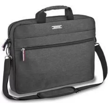 PEDEA Laptoptasche URBAN schlank 39,6cm (15.6), Grau (66066610)