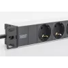 Aluminium-Steckdosenleiste Digitus DN-95411 3 Sicherheitssteckdosen 2 m