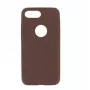 Handyhülle Tellur schlank Kunstleder für iPhone 8 Plus – braun