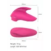 Klitoris-Massagegerät Erolab Dolphin VVS01r Rose Pink — kompakter persönlicher Stimulator, USB-wiederaufladbar