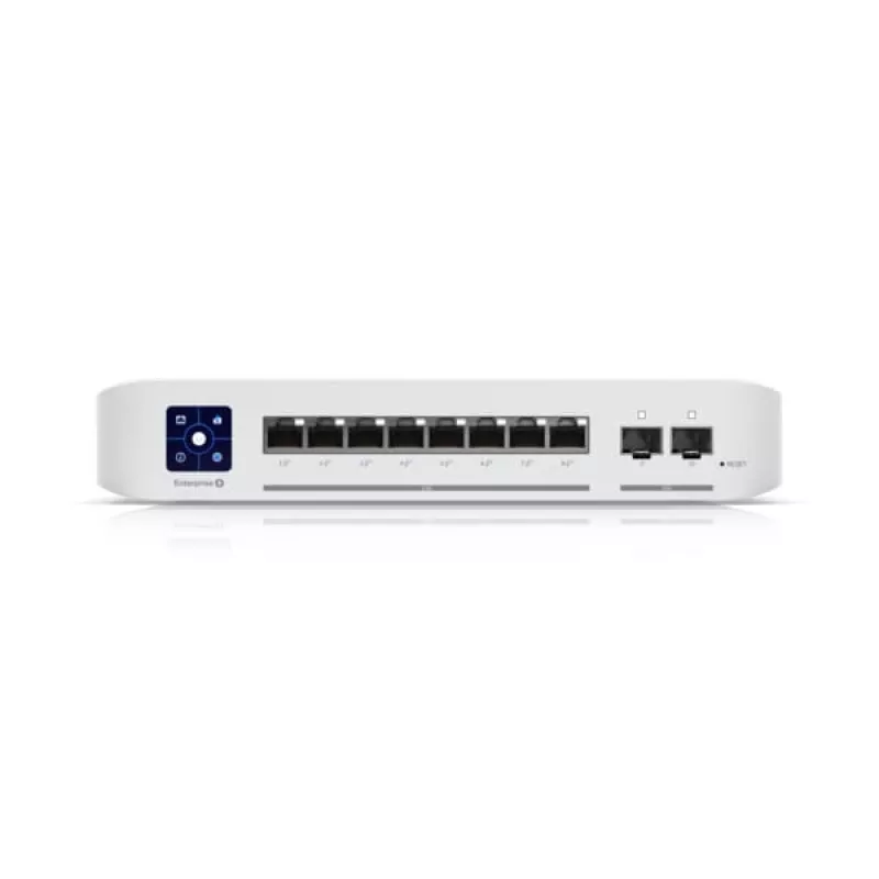 Ubiquiti UniFi Enterprise 8 PoE Managed L3 2.5G Ethernet (100/1000/2500) Power over Ethernet (PoE) Edelstahl