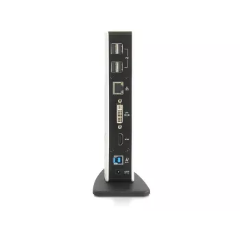 Laptop-Dock DeLOCK 87568 Kabelgebunden Schwarz Weiß