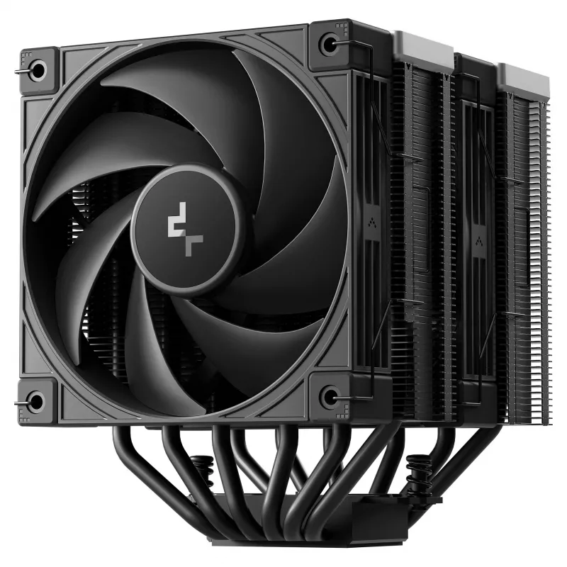 Luftkühler DeepCool AK620 G2 Digital NYX, 120-mm-Lüfter, max. Luftdruck 2,78 mmH2O, 144 × 127 × 159 mm, schwarz