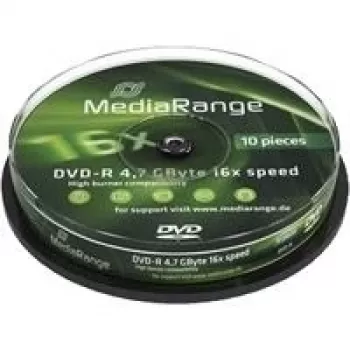 DVD-R MediaRange MR452 4,7 GB 10 Stk.