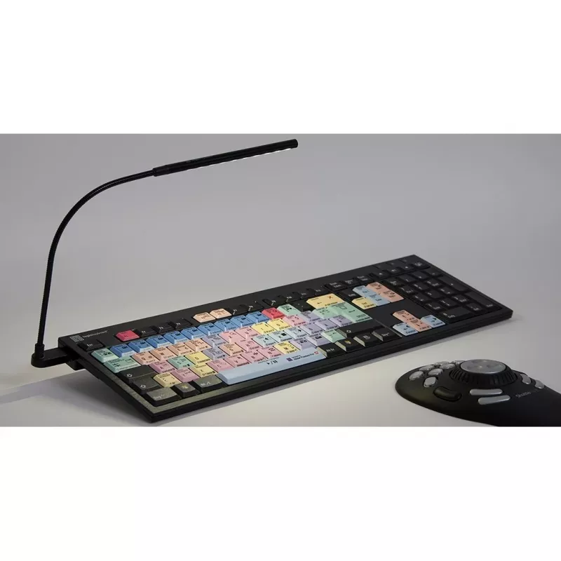 Tastatur Logickeyboard Adobe Premiere Pro CC QWERTZ German Multicolour