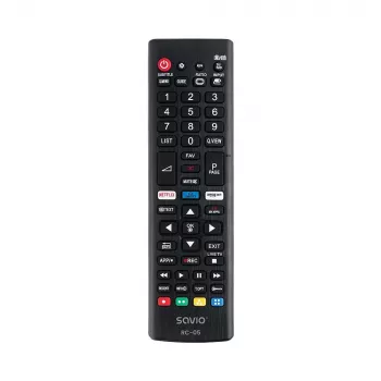Savio RC-05 Schwarze IR-Funk-Fernbedienung