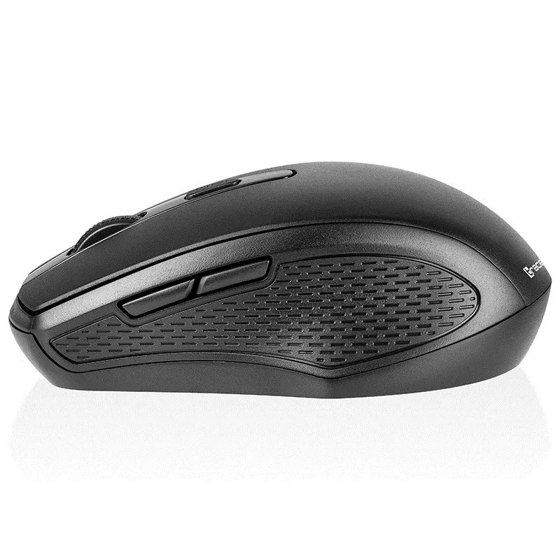 Kabellose optische Maus TRACER TRAMYS46729, RF 10 m, 1600 DPI, 6 Tasten, rechtshändig, Nano-Empfänger, batteriebetrieben