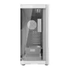 Computergehäuse DarkFlash DS900G Weiß — Mid-Tower, gehärtetes Glas, keine Lüfter