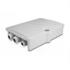 DeLOCK Glasfaserverteilerbox 6 Ports IP55 wasserdicht Grau