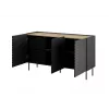 3D2SZ ONDA Kommode 150x45x85 schwarz
