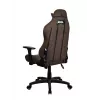 Gaming-Stuhl Arozzi Torretta SuperSoft – ergonomisch braun, stützendes Design