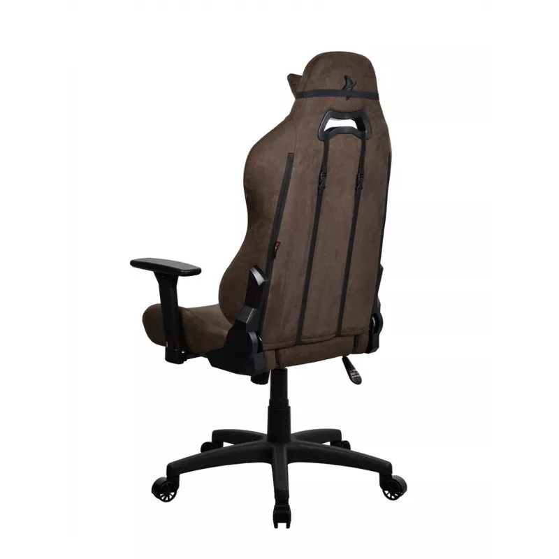 Gaming-Stuhl Arozzi Torretta SuperSoft – ergonomisch braun, stützendes Design