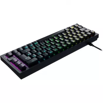 CHERRY K5V2 Compact-Tastatur Gaming USB QWERTY Englisch Schwarz 67 Tasten RGB LED