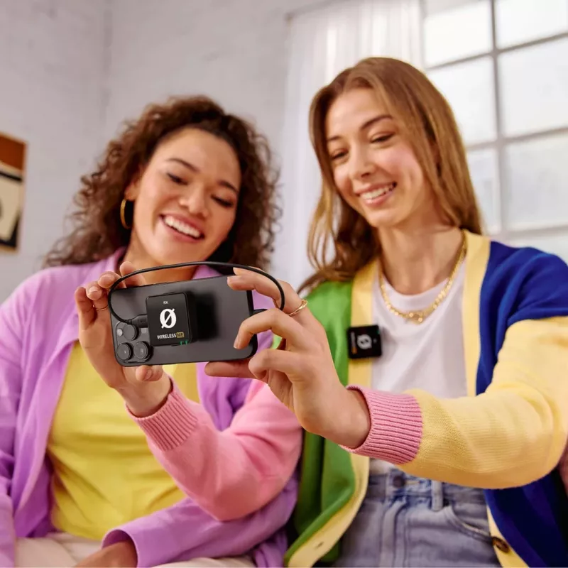 WIME RODE WIRELESS ME Dual-Channel Wireless Microphone System Vloggers Podcasters