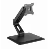 Vollbeweglicher Touchscreen-Tischständer GEMBIRD MS-D1ST-01 für 17–32 Zoll Displays, schwarz, VESA 75x75–100x100, maximale Belastung 10 kg