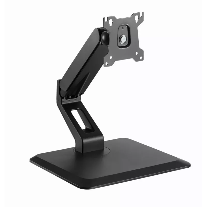 Vollbeweglicher Touchscreen-Tischständer GEMBIRD MS-D1ST-01 für 17–32 Zoll Displays, schwarz, VESA 75x75–100x100, maximale Belastung 10 kg