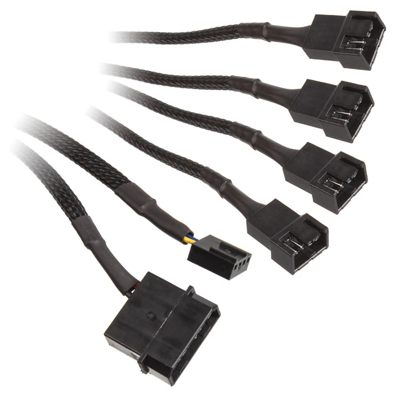 Kabel-Splitter EK Water Blocks EK-Cable Splitter 4-Fan PWM Extended