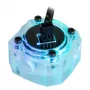 Durchflussmesser Barrow SLFV1-RGB ARGB Acryl Inline für individuelle Wasserkühlungskreisläufe