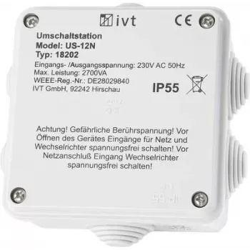 Unterbrechungsfreie Umschaltstation IVT US-12N 2760 VA 230 V AC