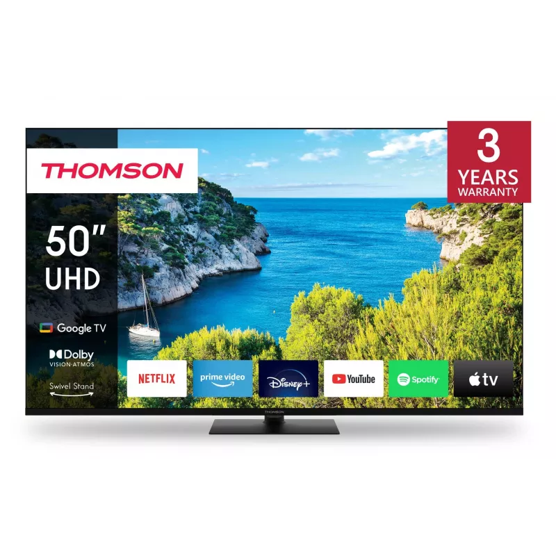 TV-Gerät|THOMSON|43 Zoll|4K Ultra HD|3840 x 2160 Pixel|Flachbildschirm|16:9|LCD|43UG5C14