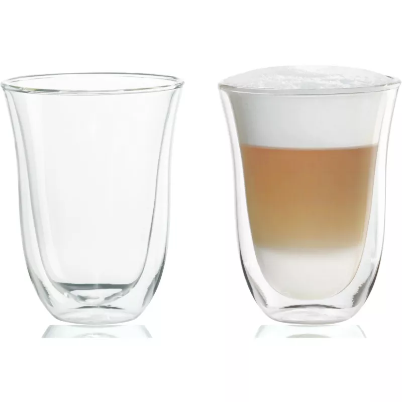 Kaffeeglas DeLonghi De’Longhi 5513214611 transparent Glas 2 Stk. 220 ml 117 mm
