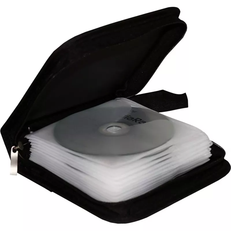 Wallet Case MediaRange BOX50 für 24 Discs Schwarz