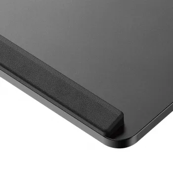 Maclean Unter-Tisch-Tastaturhalterung, max. Belastung 5 kg, horizontal und vertikal verstellbar, schwarz, MC-108 B