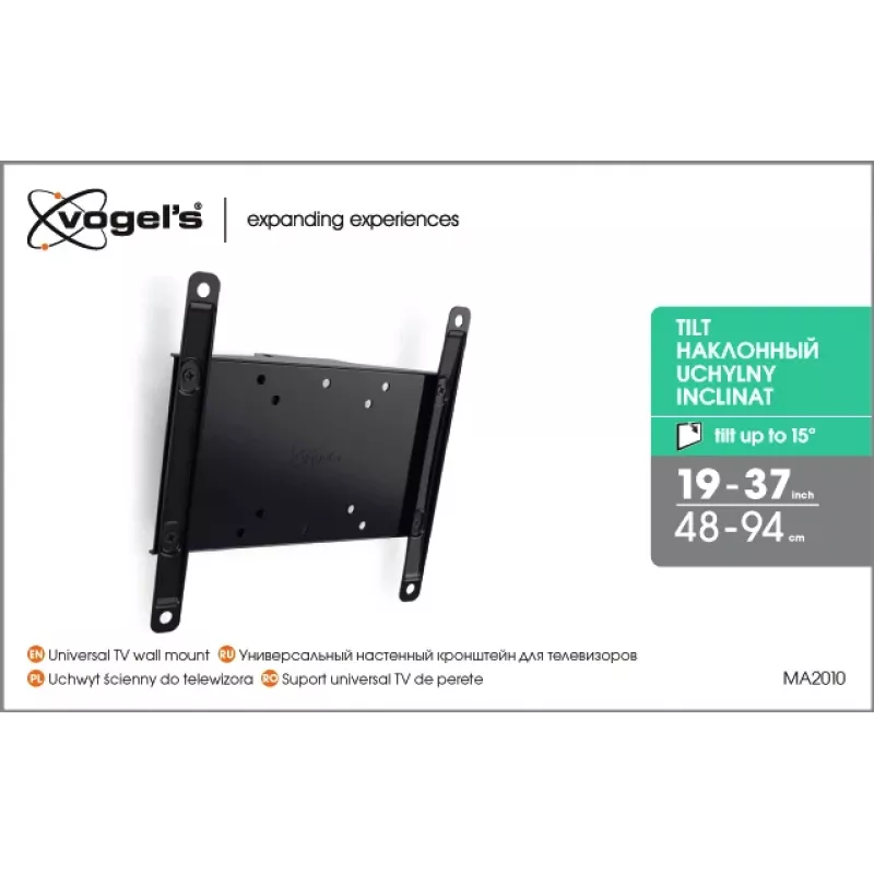 Wandhalterung Vogel's MA2010-A1 Tilt für 26–40 Zoll TVs, max. Gewicht 30 kg, schwarz