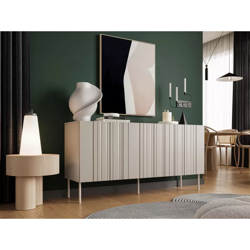 Kommode cama meble ISLA 1505x400x750 mm, cashmere matt, Spanplatte
