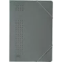 ELBA chic-Gummizugmappe aus Karton, A4, Anthrazit (33470 AZ) (33470 AZ)