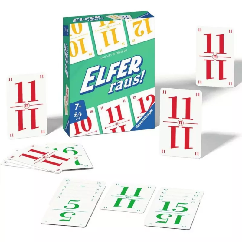 Elfer raus, Kartenspiel