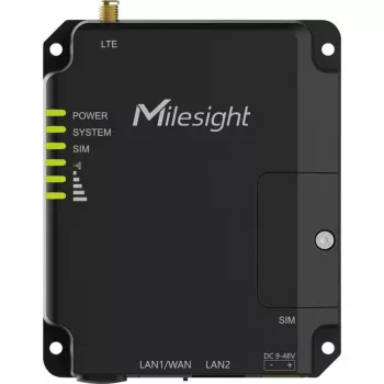 Industrie-Router Milesight UR32 Lite 4G LTE – kompakter Mobilfunkrouter für M2M/IoT-Anschluss