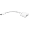 USB-Adapter, USB-C-Stecker > DisplayPort-Buchse (Weiß, 11 cm)