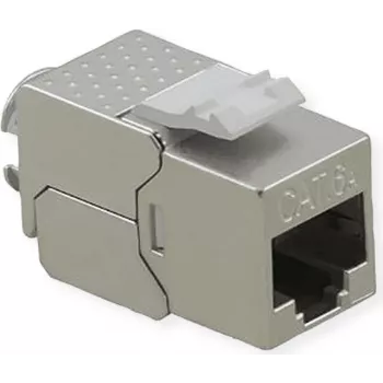 VALUE Cat.6A (Klasse EA) Keystone, RJ-45, geschirmt, werkzeuglos, SuperSLIM (26.99.0376)