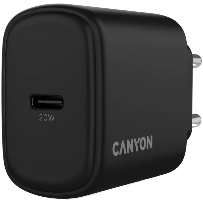 CANYON Ladegerät OnCharge 200 20W 1xPD EU Schwarz