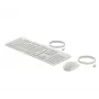 HP 225 G2 USB Kabelgebundenes Maus-Tastatur-Kombo, Copilot-Taste – Cashmere White – ESTNISCH