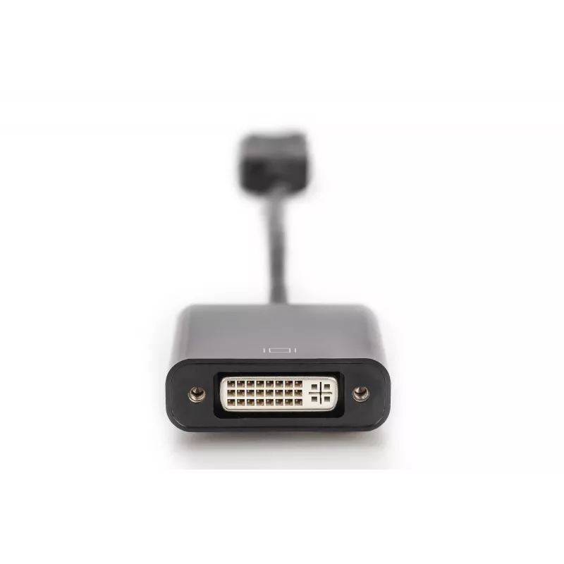 Assmann DisplayPort-Adapterkabel. DP - DVI (24+5) M/F. 0,15 m mit Verriegelung. DP 1.1 kompatibel. UL. bl. ohne Abschirmung. 32AWG (AK-340409-001-S)