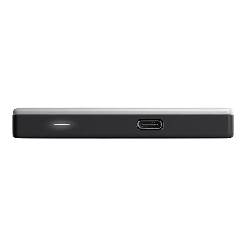 WD My Passport Ultra für Mac WDBKYJ0020BSL - Festplatte - verschlüsselt - 2 TB - extern (tragbar) - USB 3.0 (USB-C-Anschluss) - 256-Bit-AES - Silber