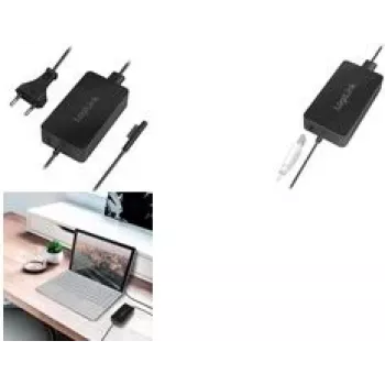 Logilink - Netzteil - AC 100-240 V - 38,7 Watt - für Microsoft Surface Book, Laptop, Pro (Mitte 2017), Pro 3, Pro 4, Pro 6 (PA0197)