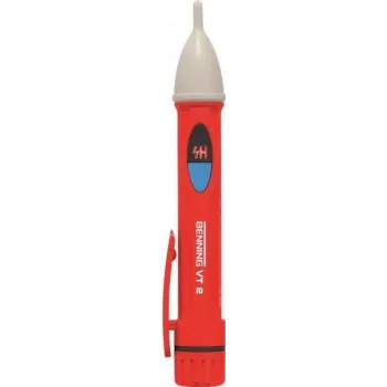 Benning VT 2 Berührungsloser Spannungsprüfer CAT III 1000 V, CAT IV 600 V Akustisch, LED (044055)