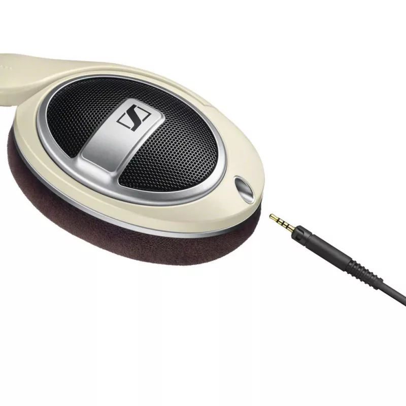 Kopfhörer Sennheiser HD 599 — kabelgebunden, ohrumschließend, 50 Ω, 12–38500 Hz, 1,2 m Kabel, Elfenbein