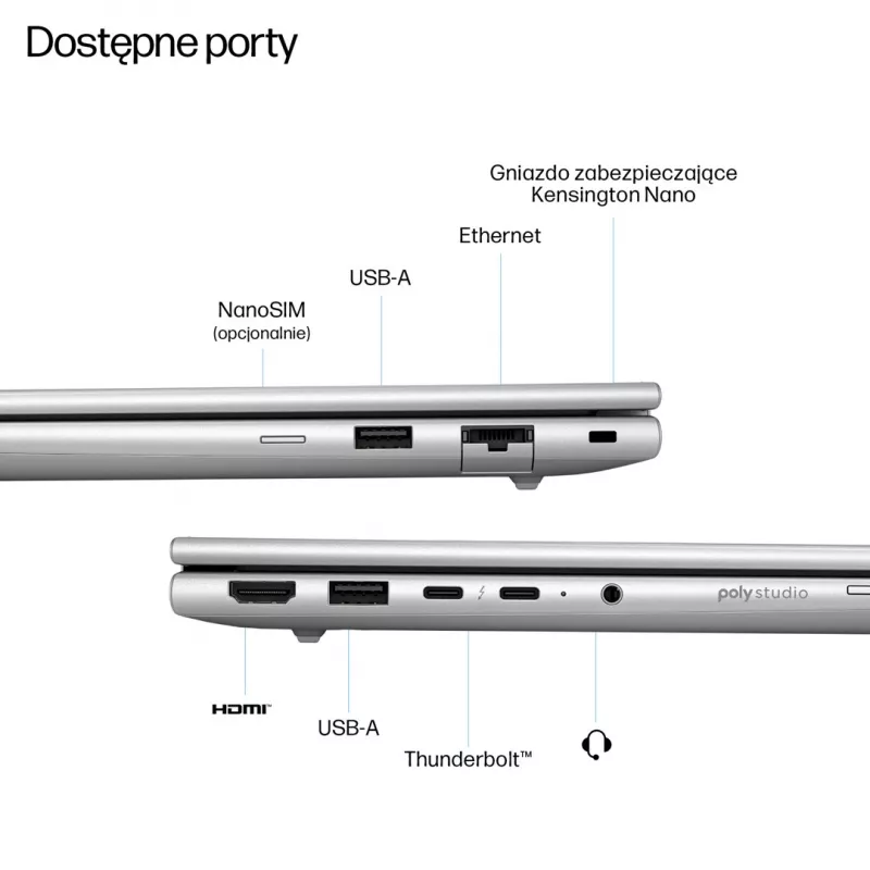 HP EliteBook 6 G1i Ultra 5 225U 14.0WUXGA IPS 400nits Eye Ease AG 24GB DDR5 5600 SSD512 Arc Cam 5Mpx 56Wh W11Pro Pike silber Aluminium 3Y OnSite