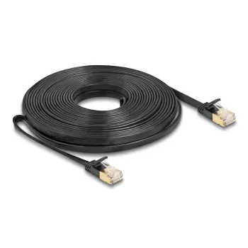 Netzwerkkabel DeLOCK RJ45 Cat.6A Stecker auf Stecker U/FTP 10m schwarz