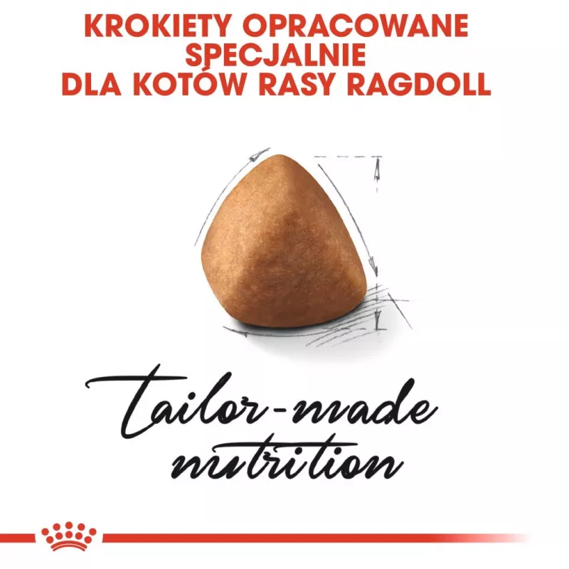 Trockenfutter für Katzen Royal Canin Ragdoll Adult 2 kg — Huhn, 32 % Protein, 18 % Fett
