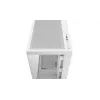 PC-Gehäuse DeepCool CG580 4F V2 Midi Tower Weiß — ATX, Hartglas, 3x120-mm-Seitenlüfter, 360-mm-Seitenradiator-Unterstützung