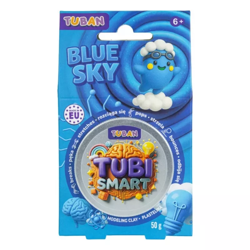Modelliermasse TUBAN Tubi Smart – Blue Sky, 50 g